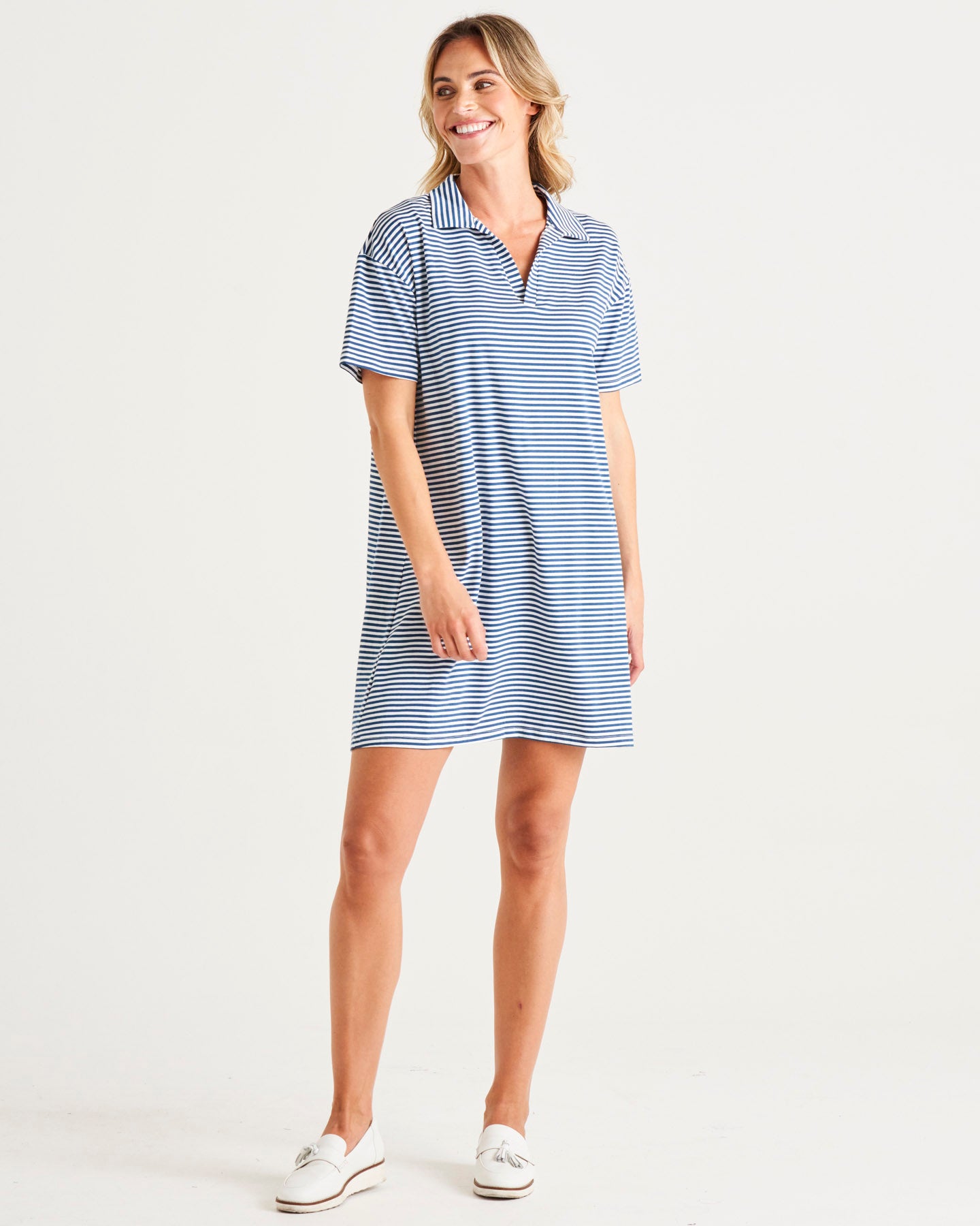 Betty Basics, Deana Polo Dress, Salt & Sand Clothing