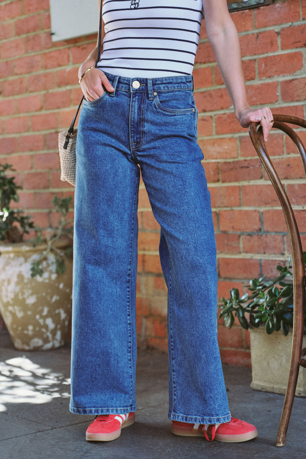 Core Wide Leg Jean