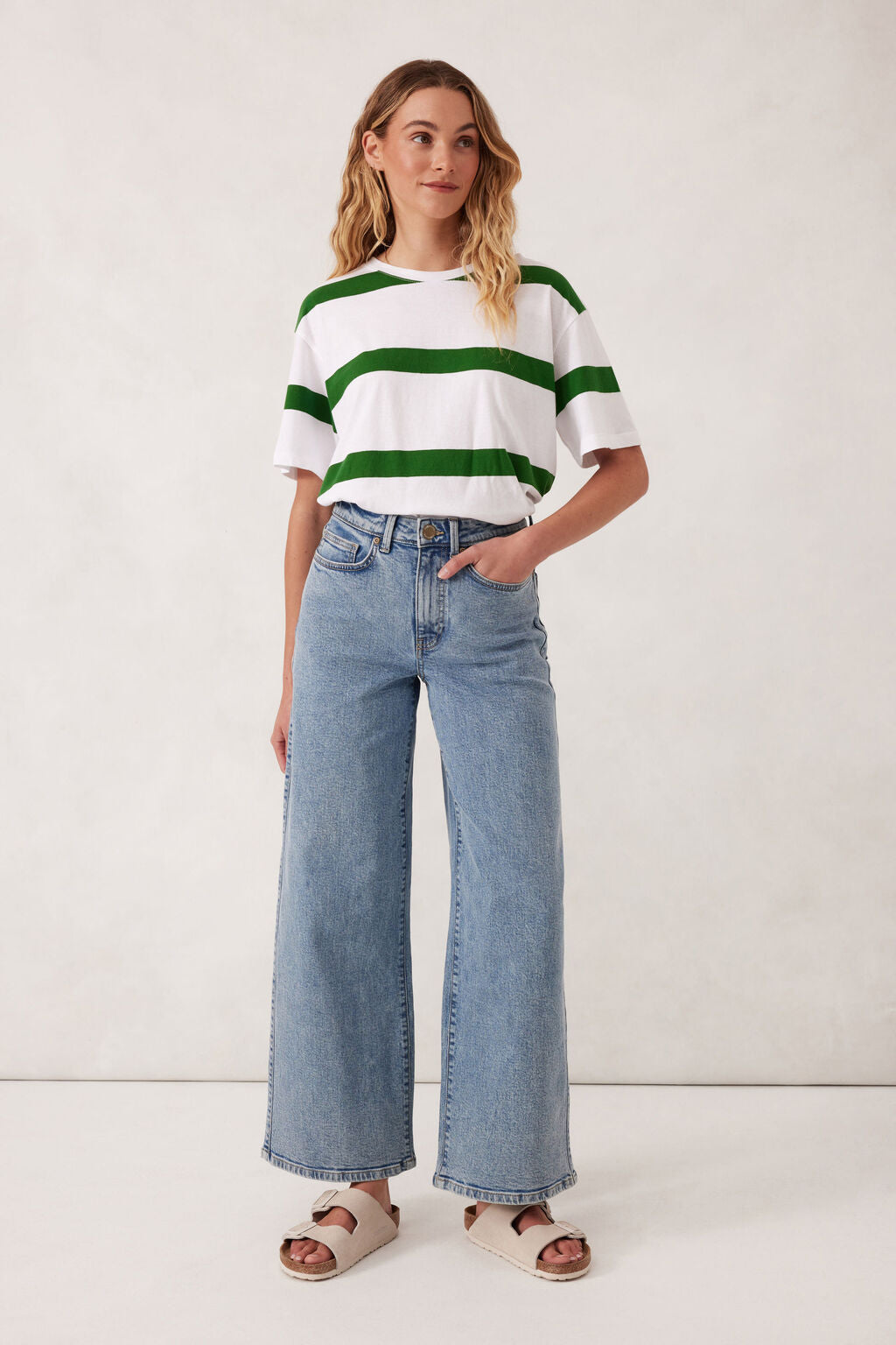 Core Wide Leg Jean