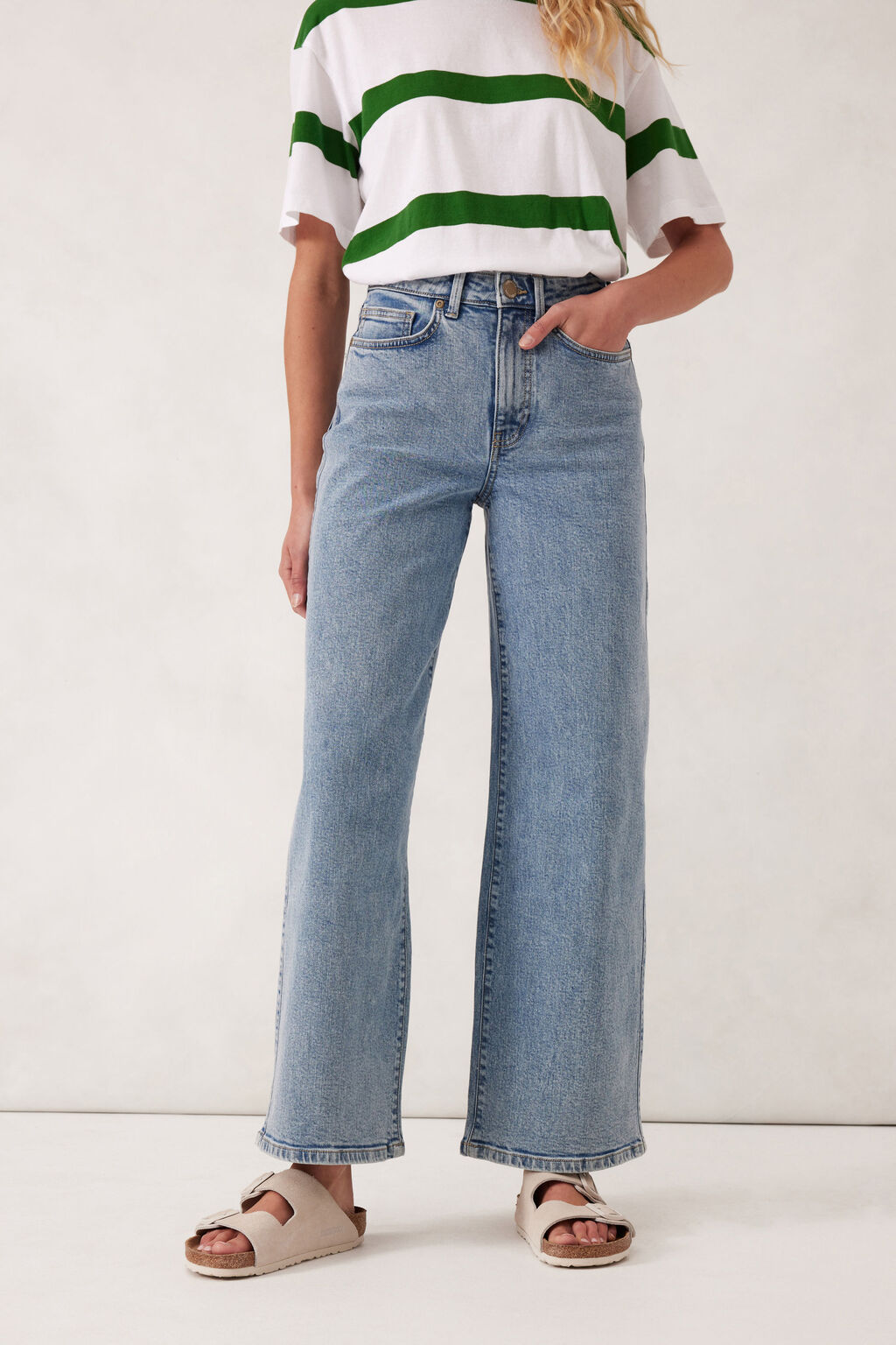 Core Wide Leg Jean