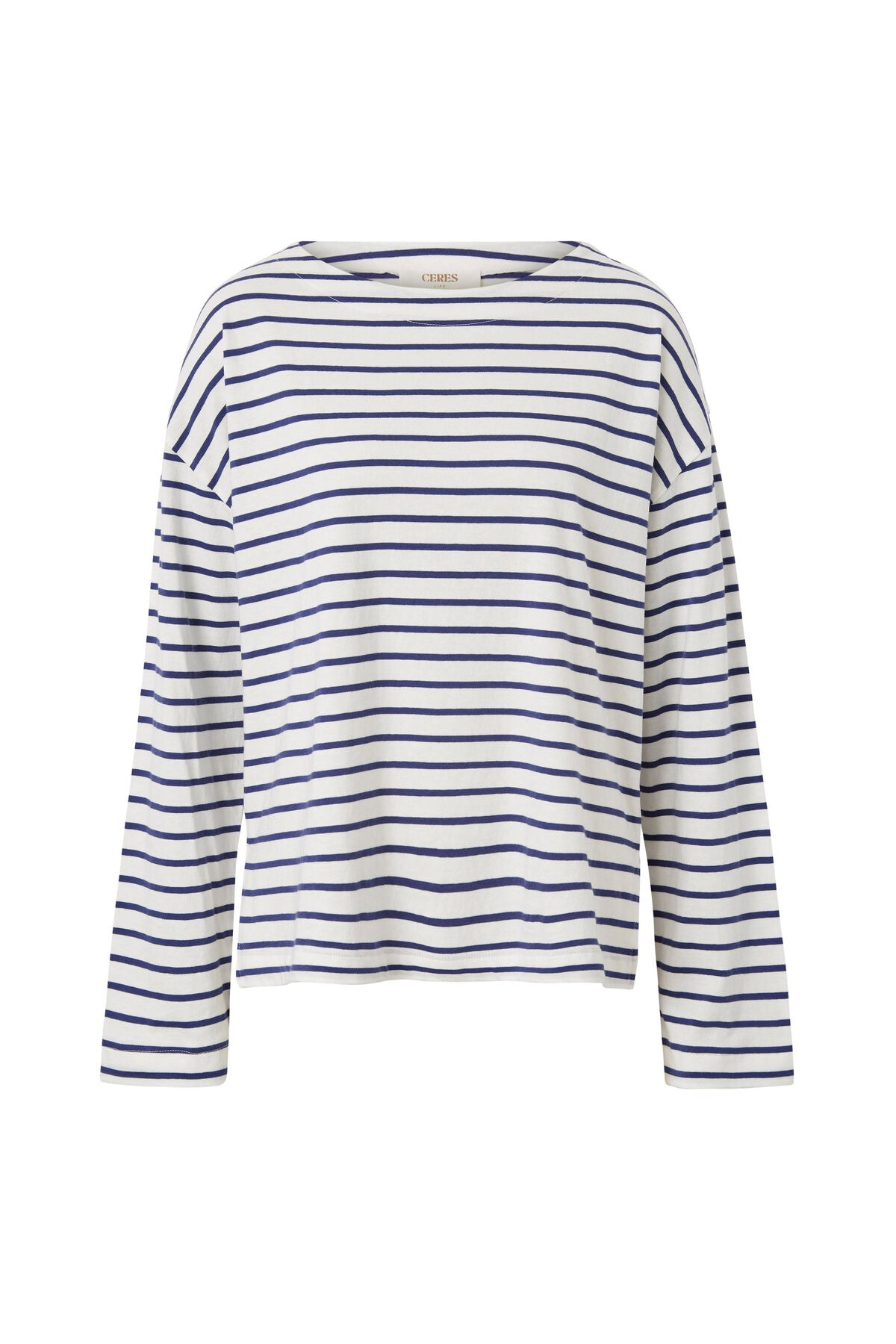 Slouchy Long Sleeve Boat Neck