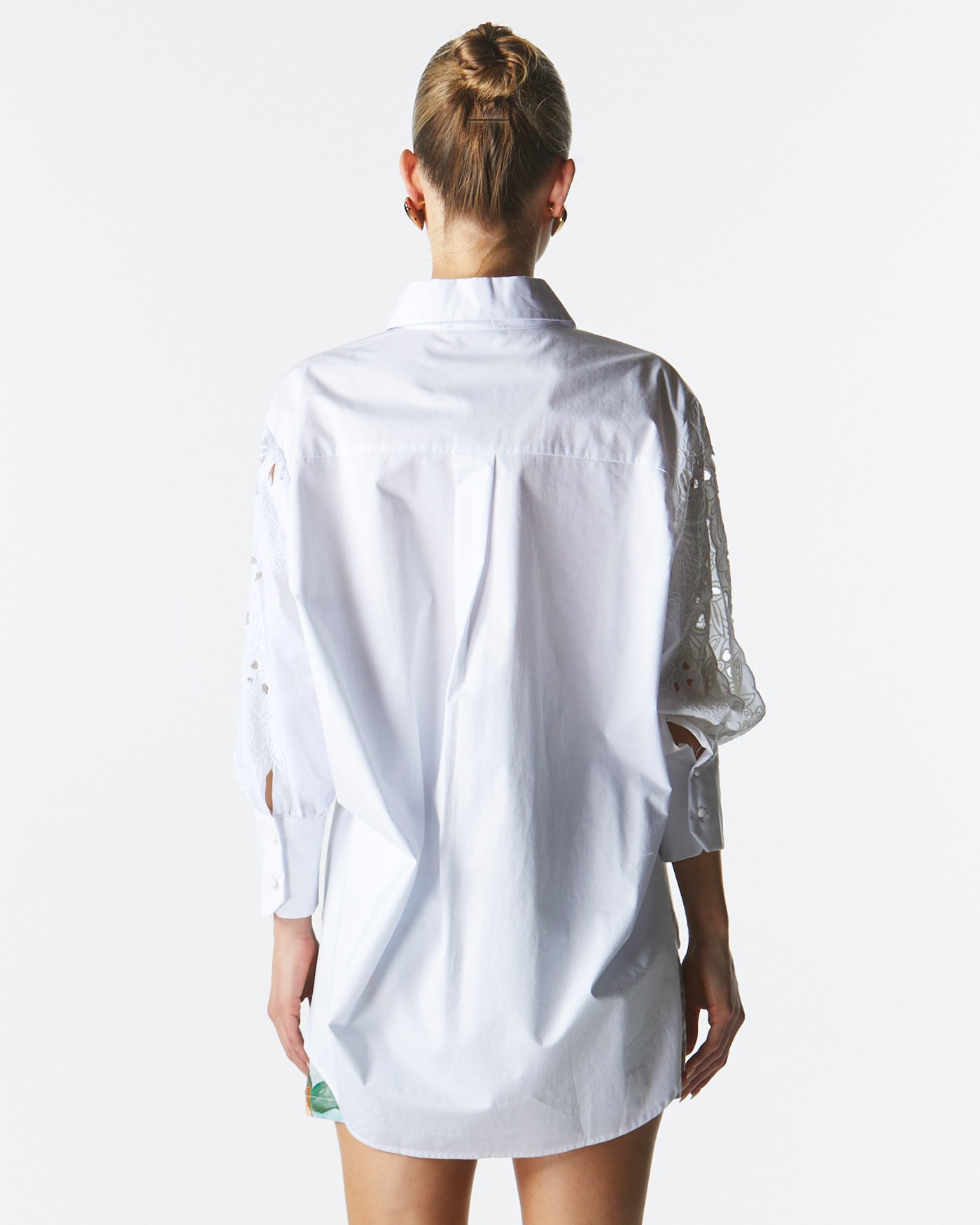 Lily Pad Broderie Shirt