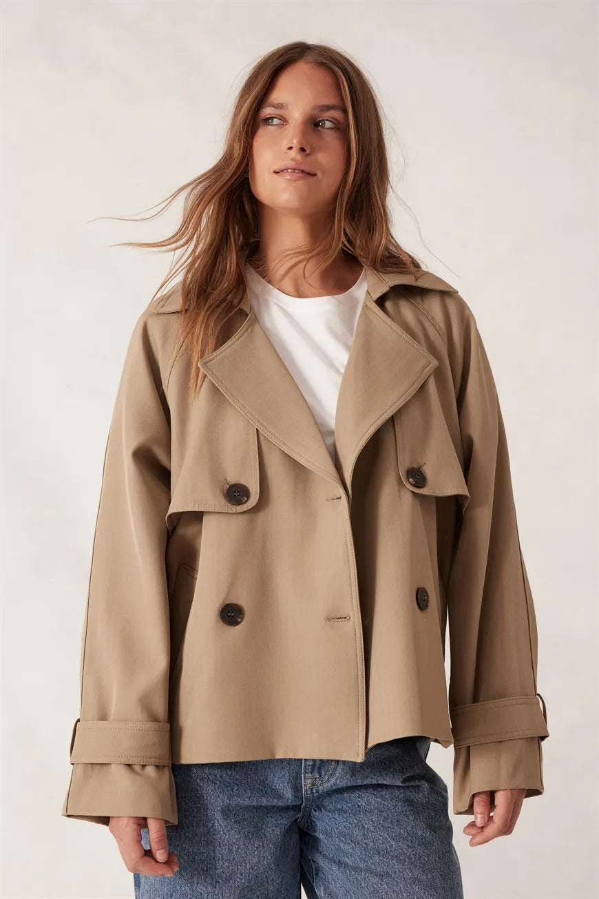 Short Trench Coat