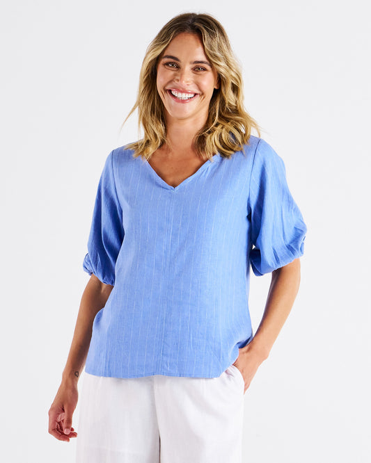 Elanora Linen Blouse