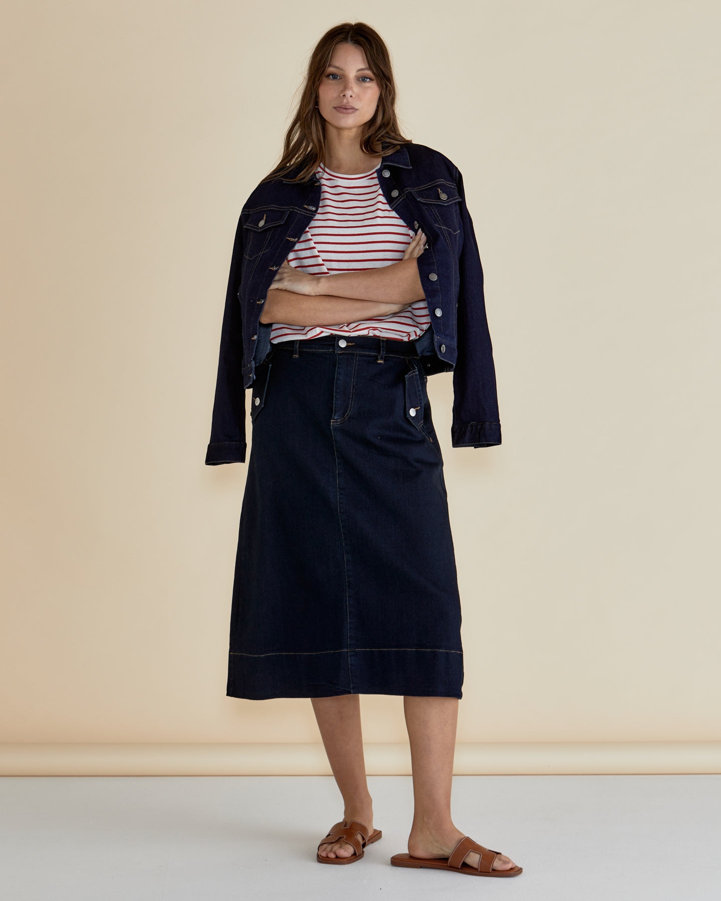 Astra Denim Skirt