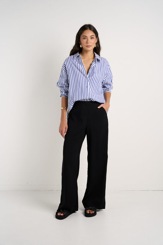 Best Life Soft Crepe Wide Leg Pant