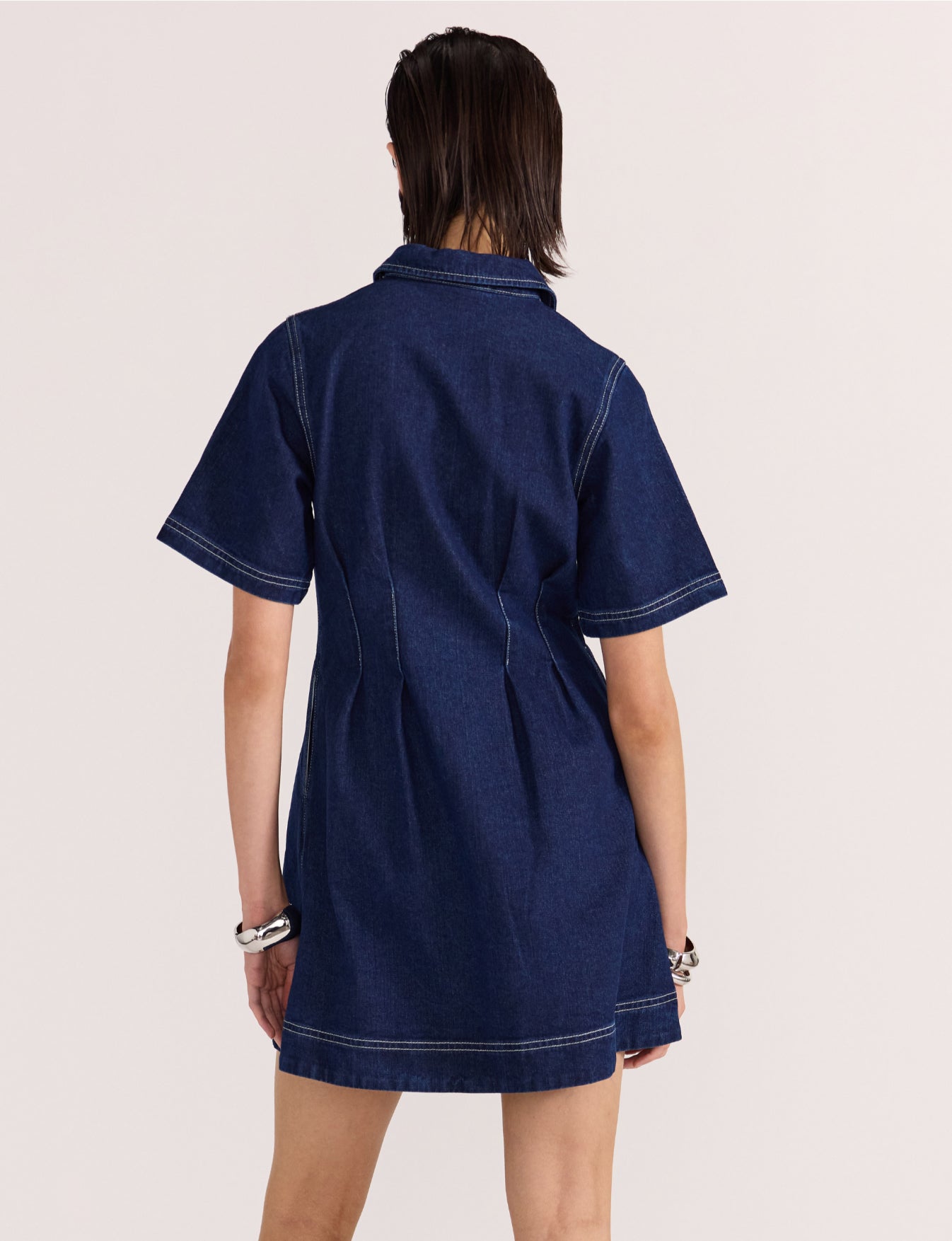 Augusta Denim Mini Dress