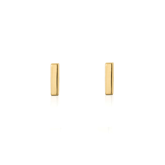 Mini Bar Stud Earrings