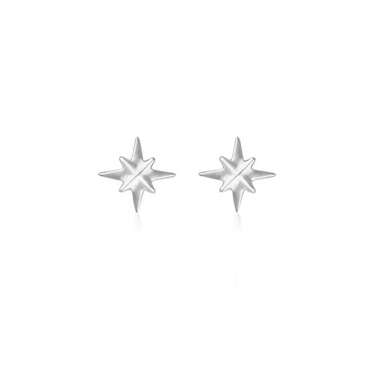 North Star Stud Earrings