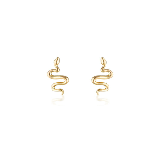 Serpent Stud Earrings